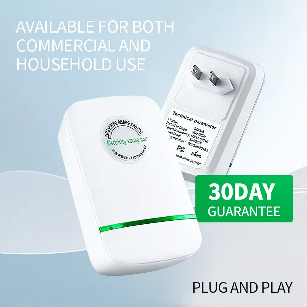 Smart Power Saver Plug – Reduce Electricity Waste Instantly