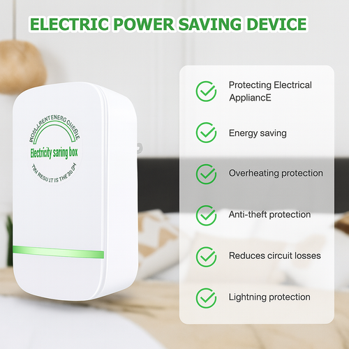 Smart Power Saver Plug – Reduce Electricity Waste Instantly