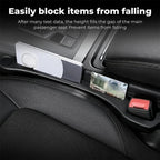 🔥Last Day 50% OFF🔥Universal Car Seat Gap Filler Strip – Anti-Drop Pad with Seatbelt Slot