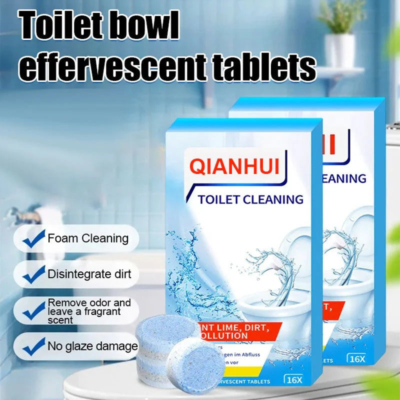 【🔥Buy 1 Get 1 Free】Lemon-Scented Toilet Cleaning Tablets